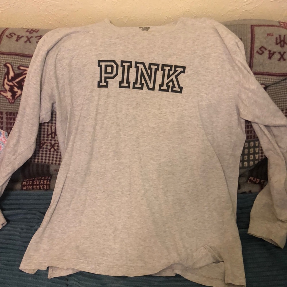 Brand new never worn pink long sleeve T-shirt
